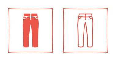 Trousers Vector Icon