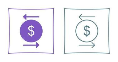 Unique Transcation Vector Icon