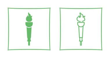 Museum Torch Vector Icon