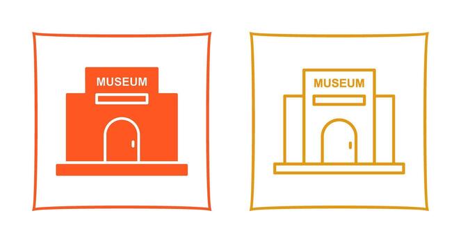 Museum Building Vector Icon