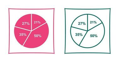 Pie Chart Vector Icon