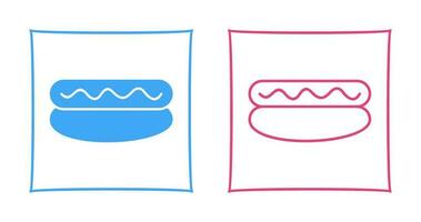 Hot Dog Vector Icon