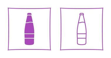 Beer Bottle Vector Icon