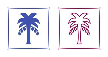 Coconut trees Vector Icon