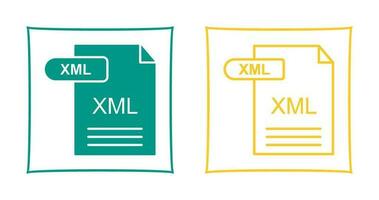 XML Vector Icon