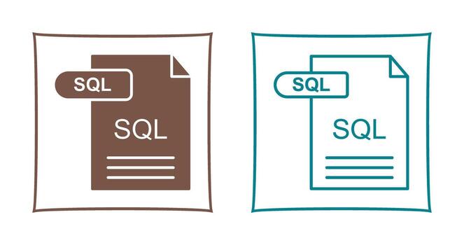 SQL Vector Icon
