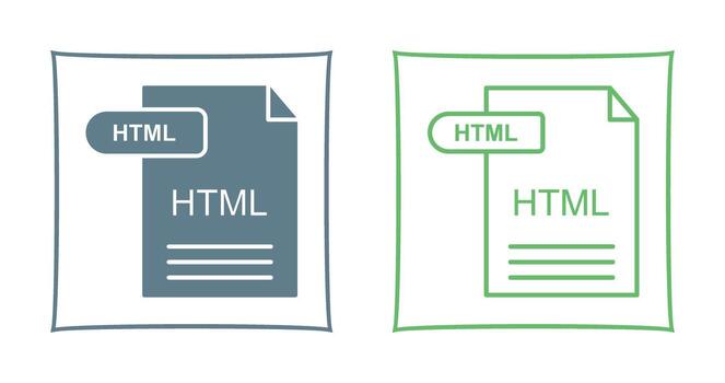 HTML Vector Icon