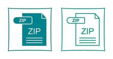 ZIP Vector Icon