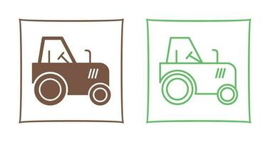 icono de vector de tractor