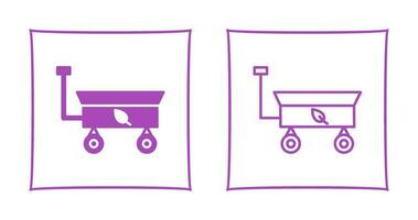 Garden Cart Vector Icon