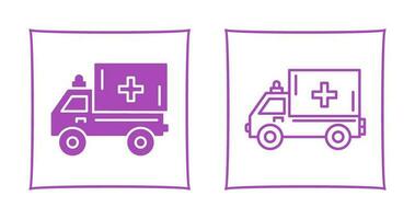 Ambulance Vector Icon