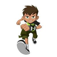 ben 10 allien ilustraciones para camisetas, chaquetas, sudaderas con capucha, para niños ropa, pegatinas, carteles y otros vector