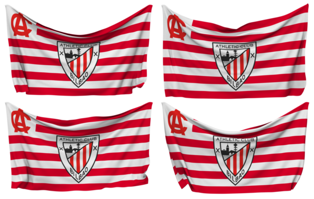 Club Atletico Independiente Pinned Flag from Corners, Isolated with  Different Waving Variations, 3D Rendering 24798009 PNG