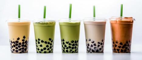 Assortment of boba photo