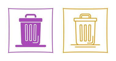 Trash Can Vector Icon