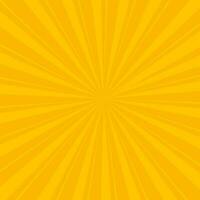 Creative abstract yellow rays background. vector