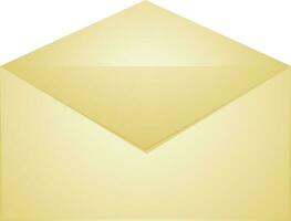 Flat style open envelope icon. vector