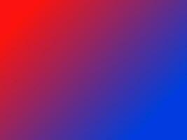 Red and blue blurred background. vector