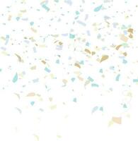 Abstract background with falling confetti. vector