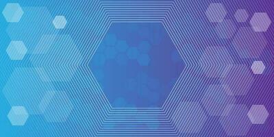 HUD Hexagon futuristic background vector for technology and finance concept and education for future