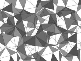 Grey and white abstract geometric background. vector