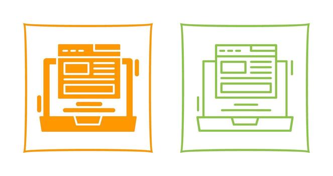 Layout Vector Icon