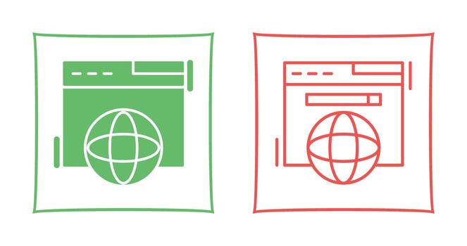 Browser Vector Icon