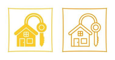 House Key Vector Icon