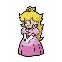 Princess Peach Mario Vector Art, Icons, and Graphics for Free Download