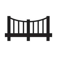 bridge icon vector