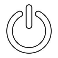 on button icon vector