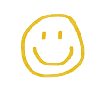 content, sourire, ligne art png