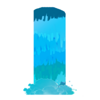 icoon water vallen in Woud png