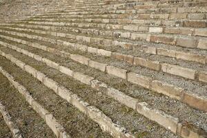 steps tribune of an antique amphitheater photo