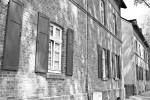 old dwellings in a mining settlement photo