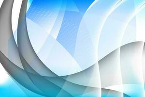 Abstract simple vector image guardian bright colourful cool blue dynamic watercolor creative smooth background photo