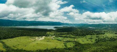 Amazing view of beautiful nature in Costa Rica photo