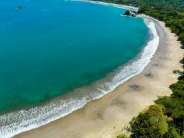 Aerial view of Manuel Antonio National Park in Costa Rica. photo