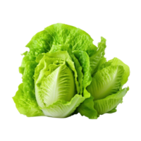 Grün Grüner Salat isoliert. Illustration ai generativ png