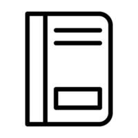 Notebook Icon Design vector