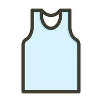 Tank Top Icon Design vector