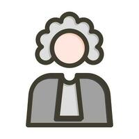 Judge Icon Design vector