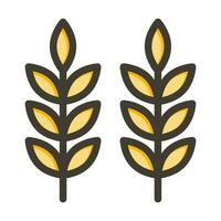 Wheat Icon Design vector