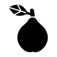 Quince Icon Design vector