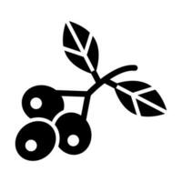 Huckleberry Icon Design vector