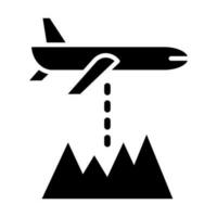 Altitude Vector Glyph Icon For Personal And Commercial Use.