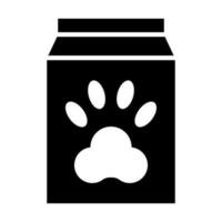 Pet Food Vector Glyph Icon For Personal And Commercial Use.