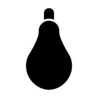 Yellow Squash Vector Glyph Icon For Personal And Commercial Use.