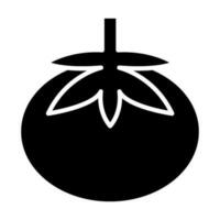 Tomato Vector Glyph Icon For Personal And Commercial Use.