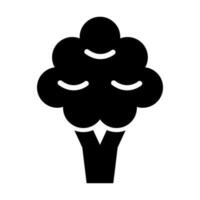 Broccoli Vector Glyph Icon For Personal And Commercial Use.